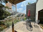 Departamento amueblado en renta 2 recamaras y terraza grande