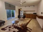 Departamento amueblado en renta, col mexico merida