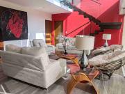 Departamento amueblado en renta con terraza privada en...