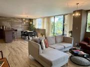 Departamento amueblado en renta de 3 rec?maras cerca...