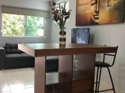 Departamento amueblado en renta en montes de ame