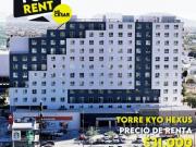 Departamento amueblado en renta en Torre Kyo Hexus