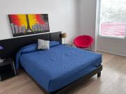 Departamento amueblado en renta frente al Colegio...