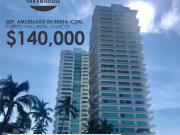 Departamento amueblado en renta Icon, Puerto Vallarta,...