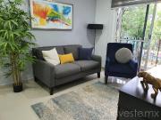 Departamento amueblado en renta Letr?n Valle