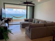 DEPARTAMENTO AMUEBLADO FRENTE AL MAR EN YUCALPETEN