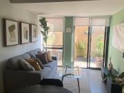 departamento amueblado y equipado en coordenada living