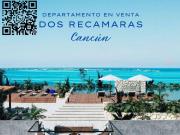 Departamento Apartamento en venta frente al mar de Cancún