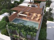 Departamento cerca de la playa en Playa del Carmen 1409