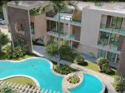 Departamento con 27 m2 de jardin y vista a la alberca,...