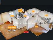 Departamento con 3 habitaciones en venta en Lomas Verdes