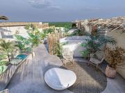 Departamento con alberca privada, roof top, asador,...