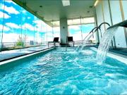 Departamento con alberca, spa, juegos, cine, pet...