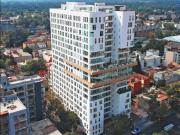 Departamento con balc?n, spa, cine, skybar, alberca,...