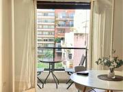 Departamento con balcón en Palermo Chico