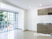 Departamento con balcón en renta en la Condesa