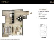 DEPARTAMENTO CON BALCÓN, PISCINA EN ÁREAS COMUNES. PARDO