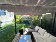 Departamento con jardín privado en Lo Barnechea