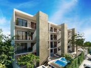 Departamento con jardín y alberca privada en venta,...