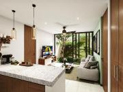 Departamento con piscina y jard?n en Temoz?n Norte