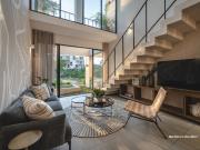 Departamento con recámara en planta baja y jardín