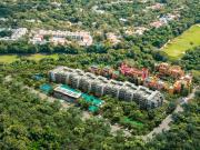Departamento con terraza, alberca, pickleball y Juegos...