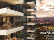 departamento con terraza nuevo Bosque real