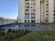 Departamento con vista a la alberca y seguridad 24/7