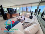 Departamento con vista parcial al mar y 3 estacionamientos