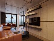 Departamento de 1 dormitorio con balcón corrido a...