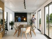 Departamento de 1 dormitorio con piscina y quincho