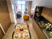 Departamento de 1 recámara equipado en renta en Toreo,...