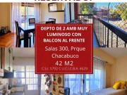 Departamento de 2 amb en Parque Chacabuco