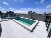 Departamento de 2 ambientes en piso alto muy luminoso