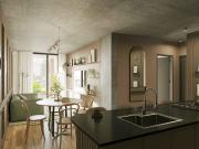 Departamento de 2 dormitorios con balcón al frente con...