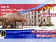 Departamento de 2 habitaciones en planta baja Tulum |...