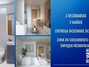 DEPARTAMENTO 3 RECÁMARAS | PUERTO MORELOS | VISTA AL MAR...