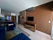 Departamento de 2 habitaciones y un estudioen renta en...