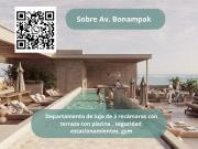 Departamento de 2 rec?maras sobre Av. Bonampak con valet...