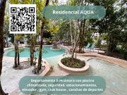 Departamento de 2 recámaras con estacionamiento en Aqua...