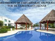 Departamento de 2 Recamaras en Pol?gono Sur Cancun