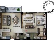 DEPARTAMENTO DE 2 RECÁMARAS EN VENTA AL SUR DE...