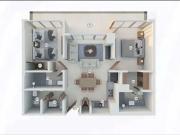 Departamento de 2 Recamaras en Venta en Playa del Carmen