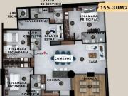DEPARTAMENTO DE 3 RECÁMARAS EN ZONA SUR DE MONTERREY, 155M2!