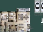 DEPARTAMENTO DE 3 RECÁMARAS LISTO PARA ESTRENAR, EQUIPADO!