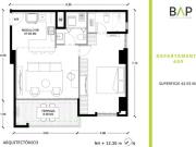 Departamento de 77 m² con 1 [recámara] en venta en...
