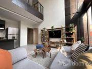 Departamento de dos pisos en venta en la colonia Roma Norte