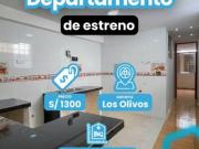 DEPARTAMENTO DE ESTRENO 3 HABITACIONES