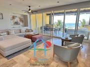 Departamento de lujo con 4 recámaras y vista al mar