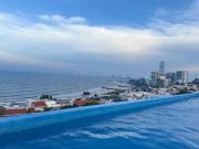 DEPARTAMENTO DE LUJO CON VISTA AL MAR, AMUEBLADO Y CON...